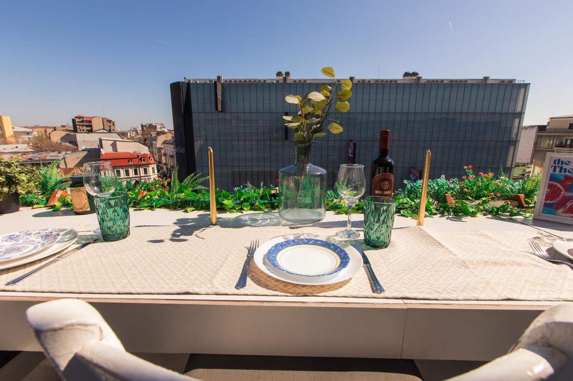 Old Town With Amazing View From The Balcony * Bucharest
